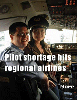 Mid-sized and regional airlines in the US are suffering from a pilot shortage that could threaten the health of the broader US aviation industry.